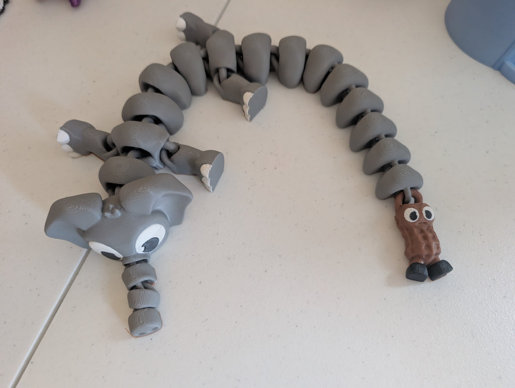 Large articulating Elephant Dragon
